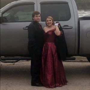 Ball gown prom dress